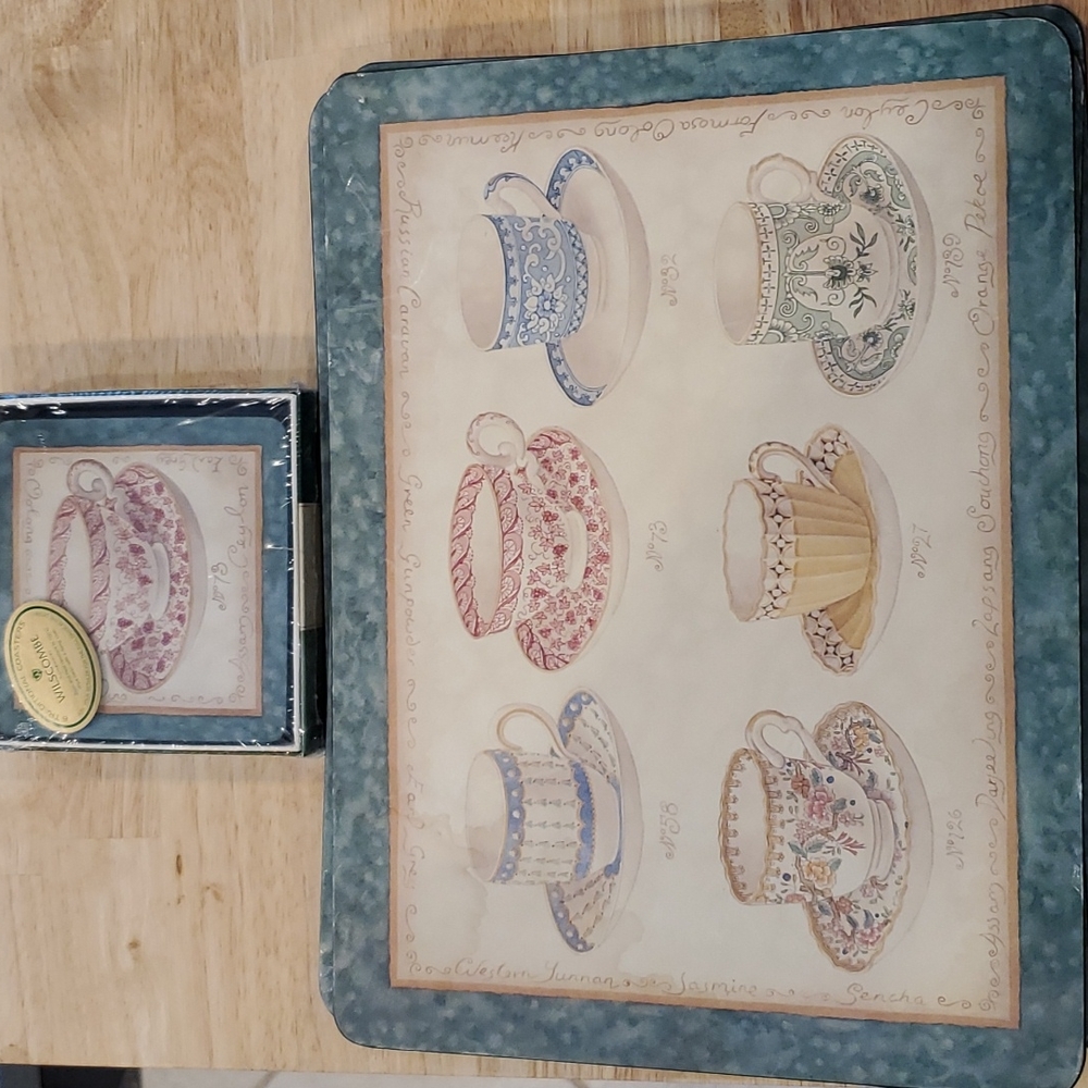 WILSCOMBE 6 Placemats & Coasters